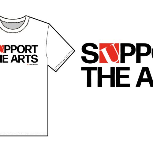 Adult Support the Arts tee
