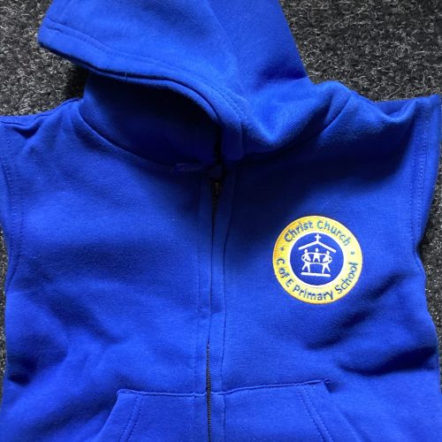 Hoodie zipped